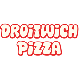 Droitwich Pizza's & Milkshakes logo.